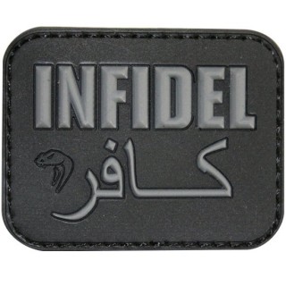 PATCH MESAJ - INFIDEL - BLACK PATCH MESAJ - INFIDEL - BLACK