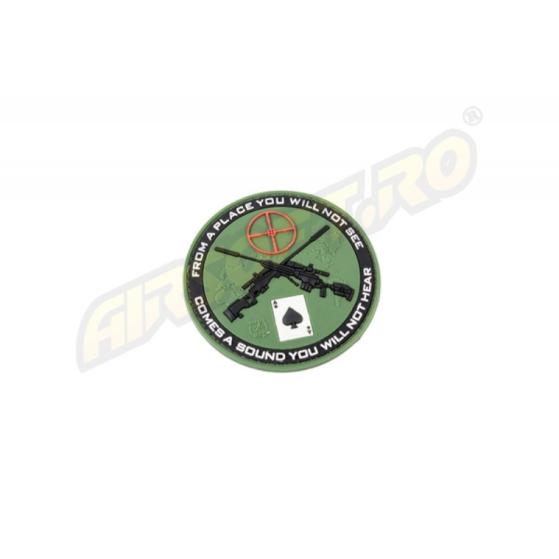 PATCH CAUCIUC - SNIPER - FOREST
