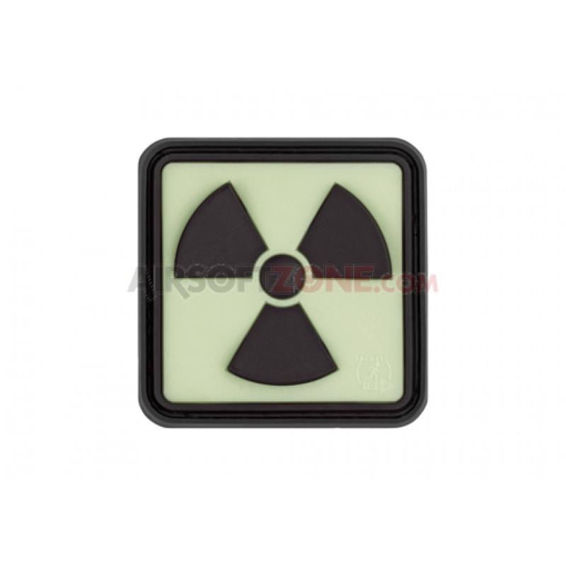 PATCH CAUCIUC - RADIOACTIVE - BLACK