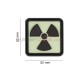 PATCH CAUCIUC - RADIOACTIVE - BLACK