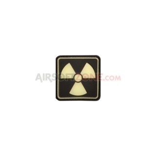 PATCH CAUCIUC - RADIOACTIVE - GLOW IN THE DARK