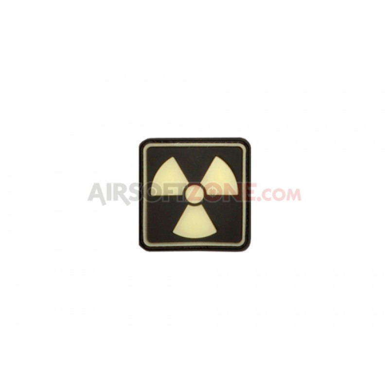 PATCH CAUCIUC - RADIOACTIVE - GLOW IN THE DARK