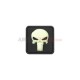 PATCH CAUCIUC PUNISHER - FOSFORESCENT