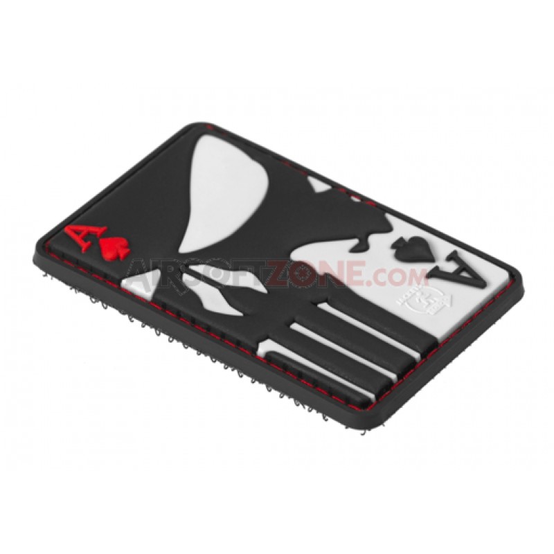 PATCH CAUCIUC PUNISHER ACE OF SPADES - COLOR