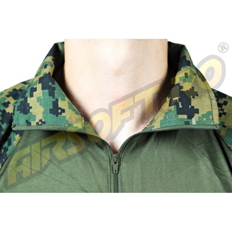MAGLIA MODELLO WARRIOR WOODLAND DIGITAL