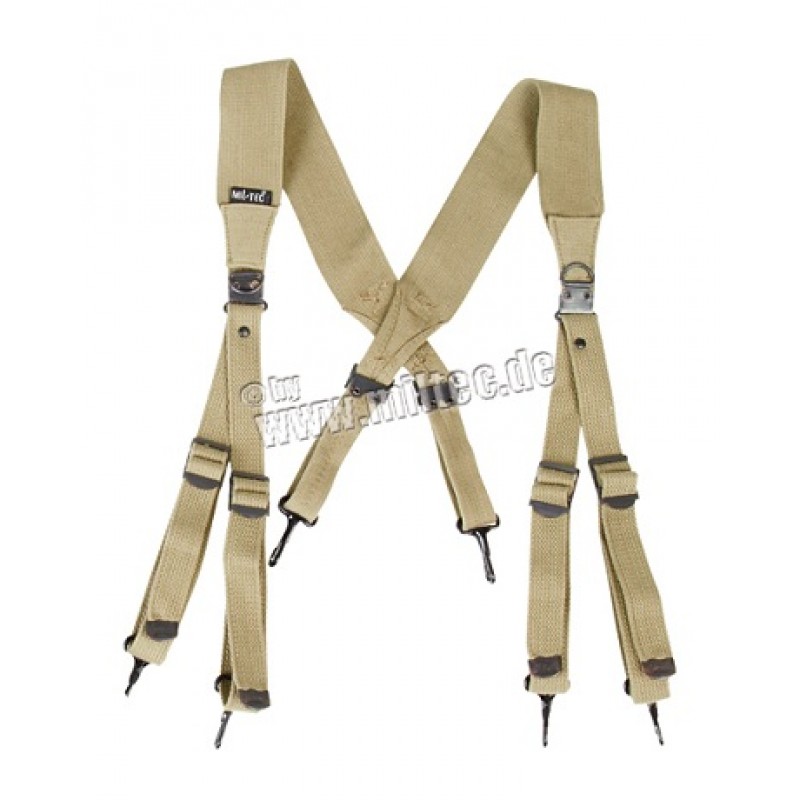 MODEL M36 BRACES REPRO - KHAKI