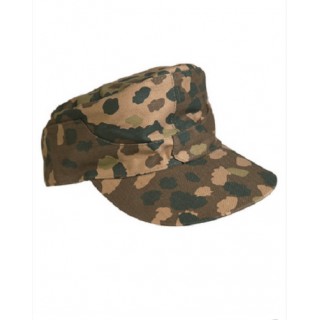 GERMAN WWII PEA CAMO M44 FIELD CAP REPRO