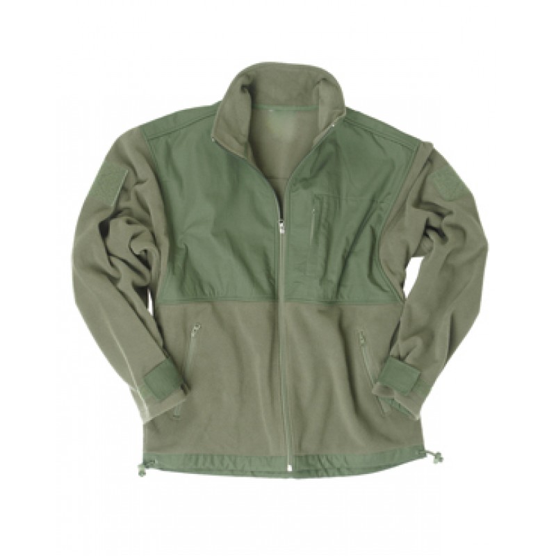 GIACCA FLEECE r / S OLIV