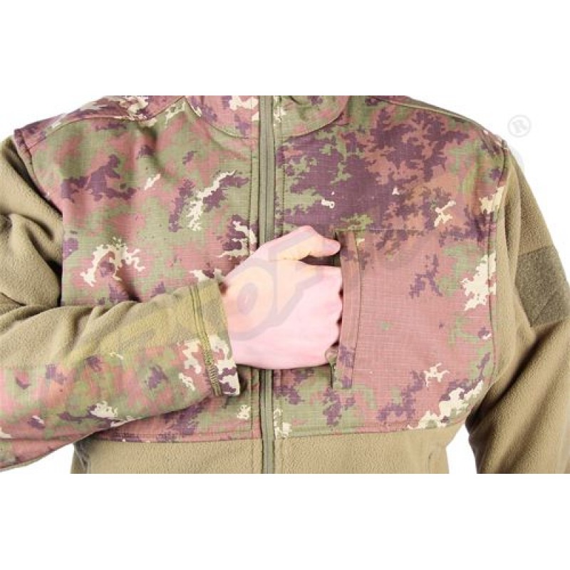 GIACCA FLEECE R / S VEGETATO W / L