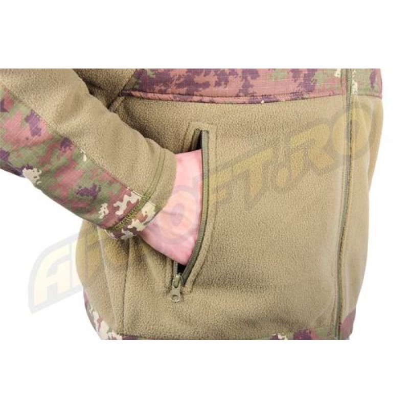 GIACCA FLEECE R / S VEGETATO W / L