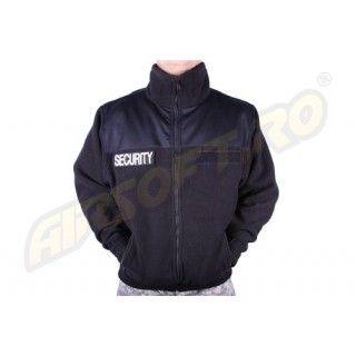 GIACCA MODELLO FLEECE SECURITY NERA GIACCA MODELLO FLEECE SECURITY NERA