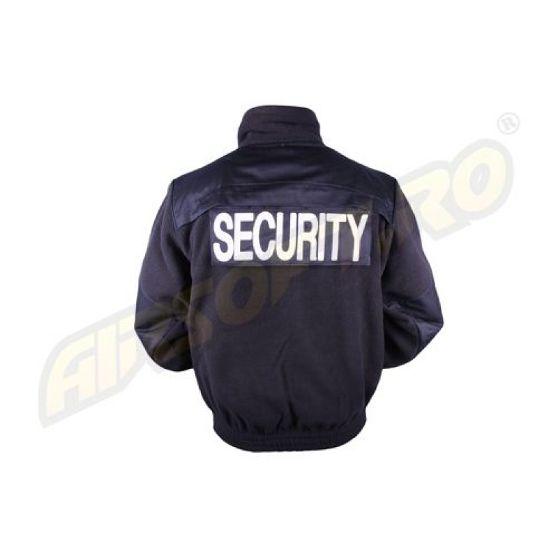 GIACCA MODELLO FLEECE SECURITY NERA