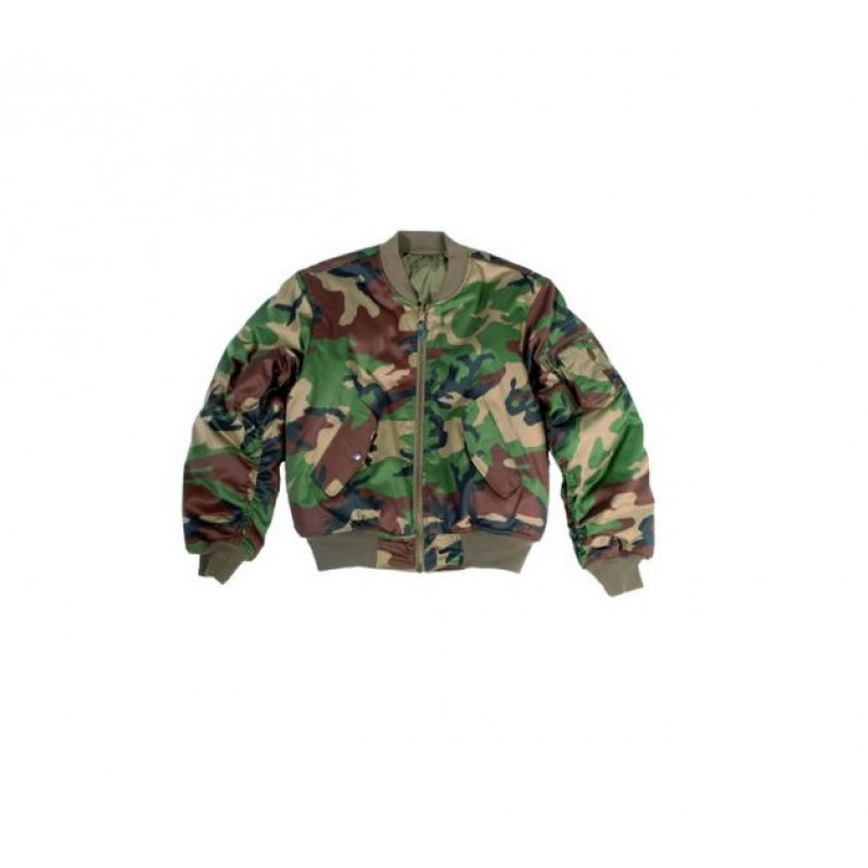 GIUBBOTTO IMBOTTITO MODELLO US-MA1 WOODLAND