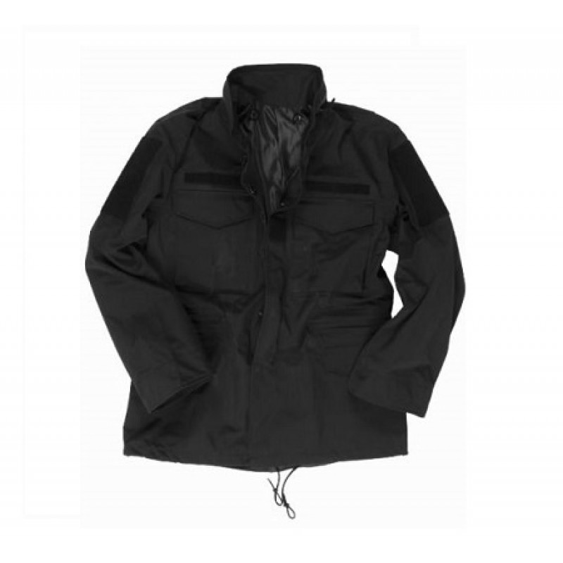 3 LAMINATE LAYERS JACKET MODEL M65 - BLACK