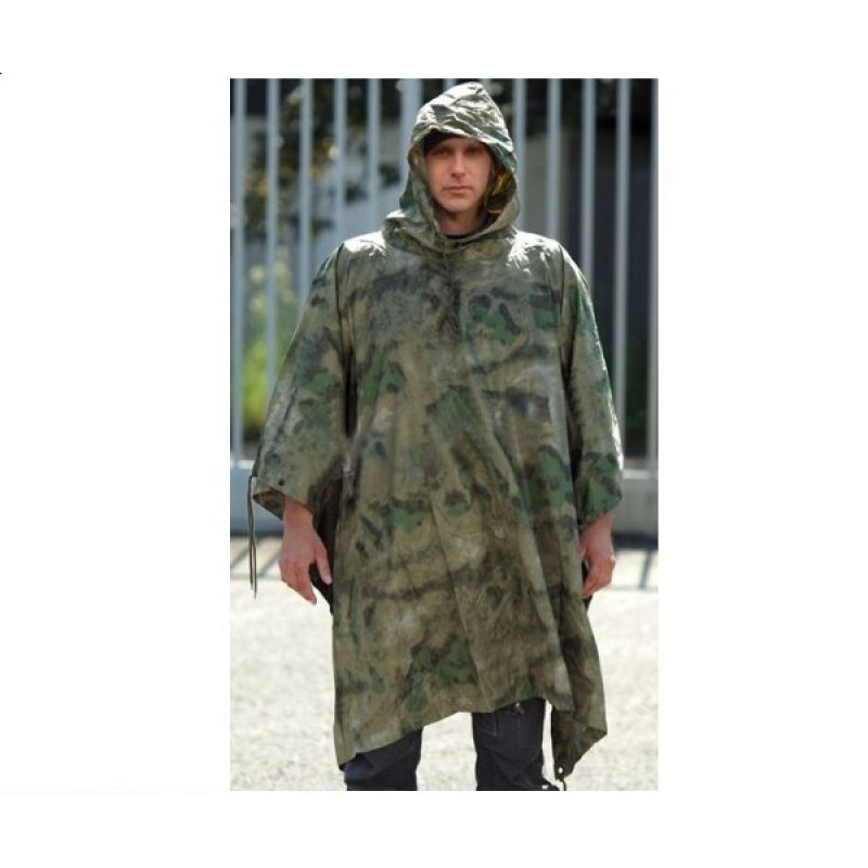 PONCHO MODELLO RIPSTOP (FOREST GREEN) PONCHO MODELLO RIPSTOP (FOREST GREEN)
