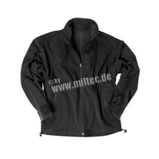 FLEECE JACKET R / S  BLACK