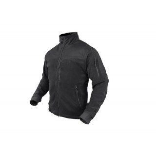 JACHETA FLEECE MODEL ALPHA - BLACK JACHETA FLEECE MODEL ALPHA - BLACK