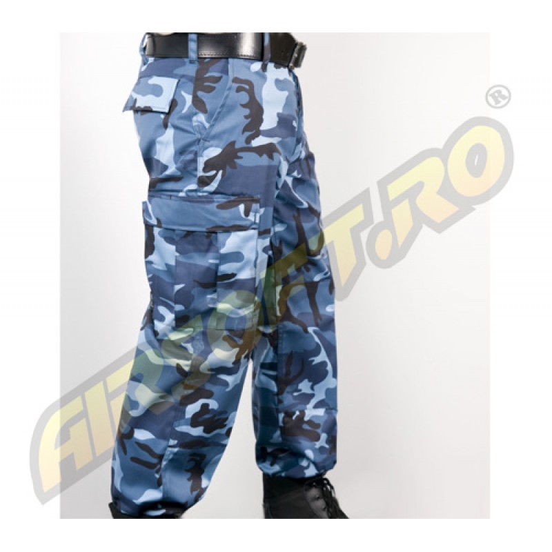 PANTALONI DONNA MODELLO US BDU FIELD (SKYBLUE)