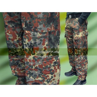 TROUSERS MODEL RIPSTOP FLECKTRAN TROUSERS MODEL RIPSTOP FLECKTRAN