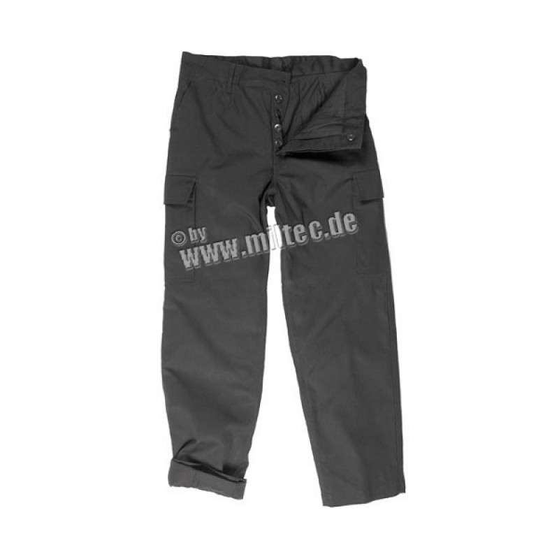 MOLESKIN TROUSERS BLACK