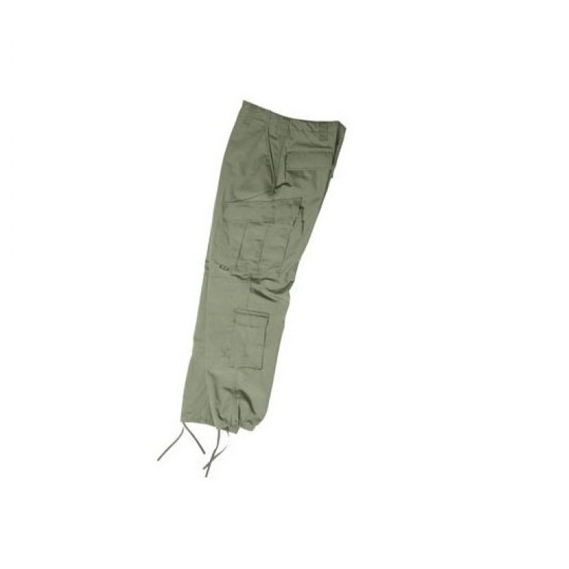 PANTALONI MODELLO ACU - RIPSTOP VERDE OLIVA