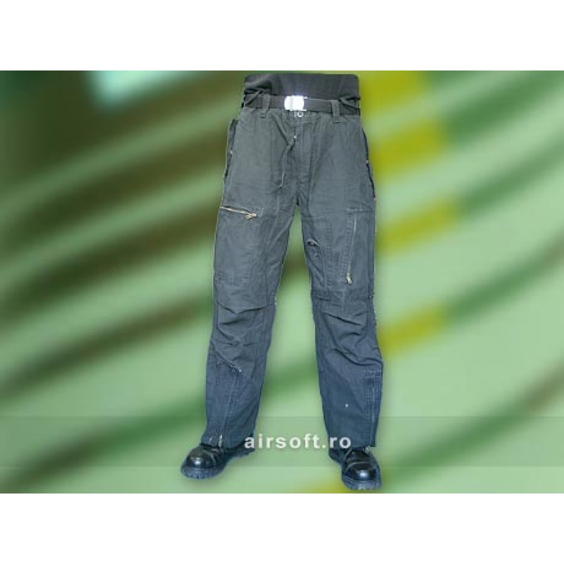 PANTALONI PRELAVATI (NERO) AVIATOR PANTALONI PRELAVATI (NERO) AVIATOR