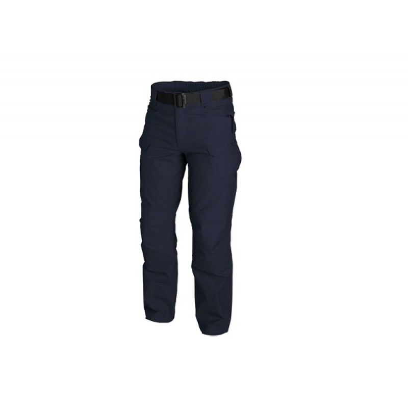 PANTALONI MODEL UTL POLYCOTTON CANVAS - NAVY BLUE