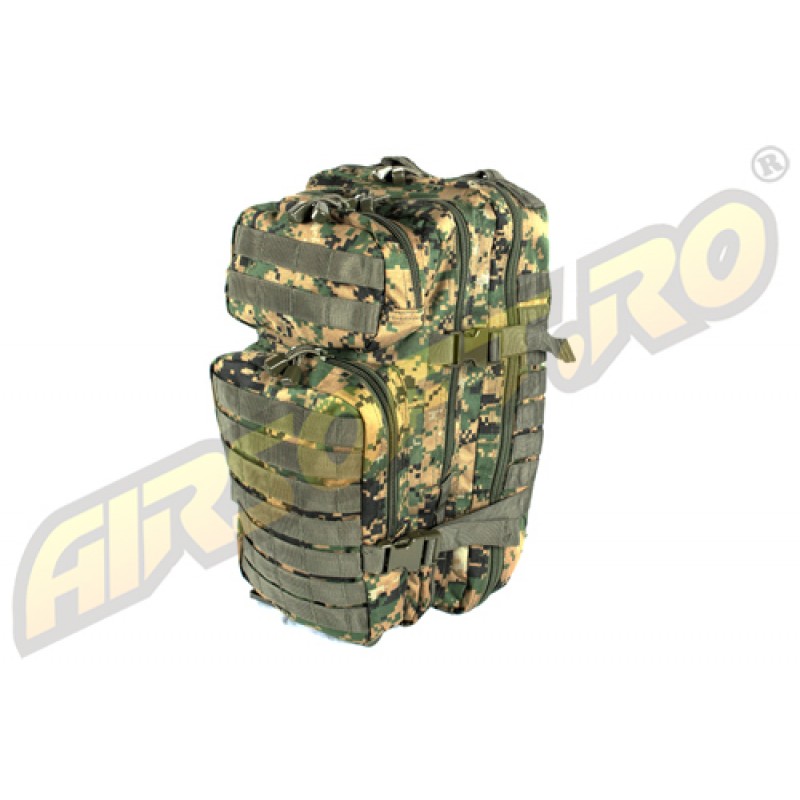 ASSAULT BACKPACK WOODLAND DIGITAL MODEL US- ASSAULT BACKPACK WOODLAND DIGITAL MODEL US-
