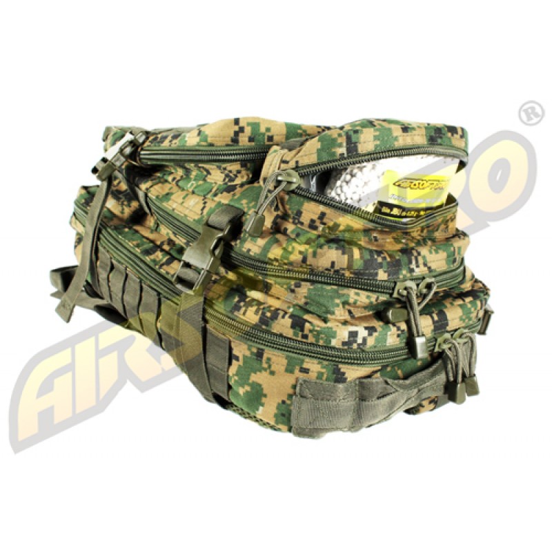 ZAINO DA ASSALTO MODELLO US - WOODLAND DIGITAL - GRANDE