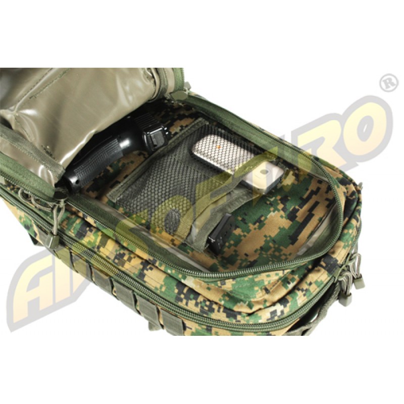 ZAINO DA ASSALTO MODELLO US - WOODLAND DIGITAL - GRANDE