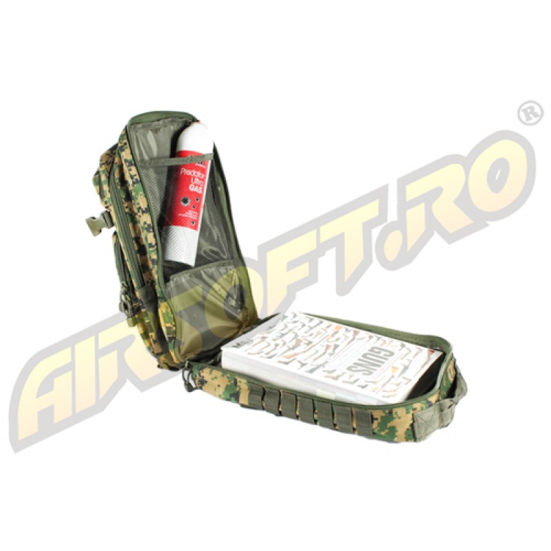 ZAINO DA ASSALTO MODELLO US - WOODLAND DIGITAL - GRANDE
