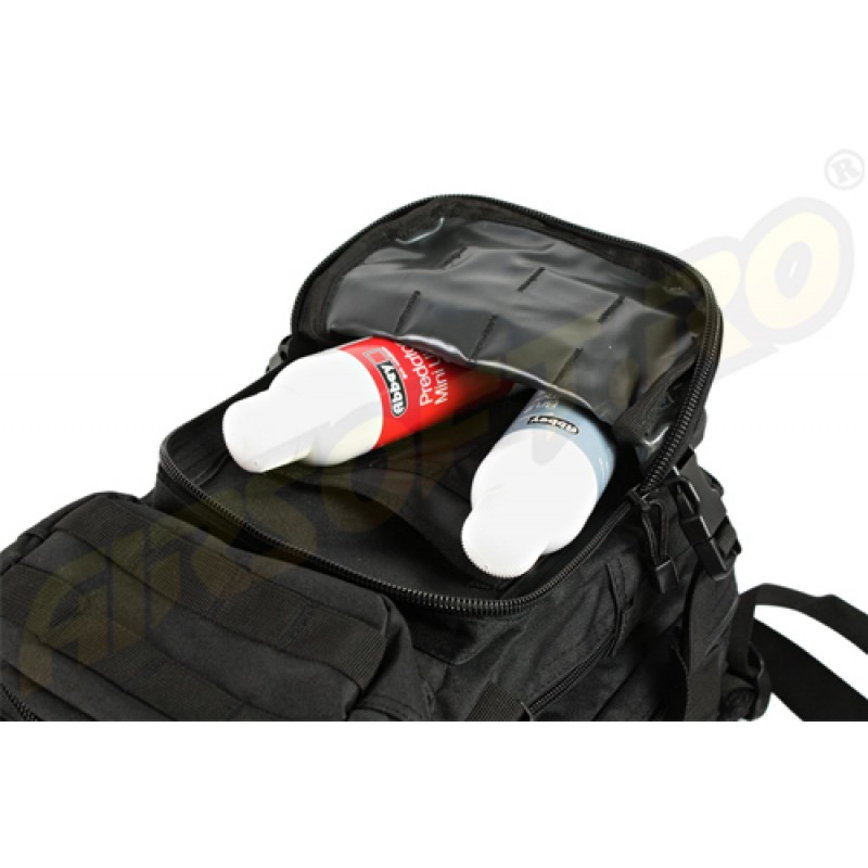 ZAINO DA ASSALTO MODELLO U.S.- NEGRU