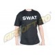 SWAT black shirt with print