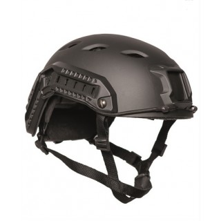 US BLACK ′FAST′W/RAIL PARATROOPER HELMET US BLACK ′FAST′W/RAIL PARATROOPER HELMET