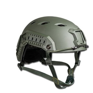 US OD FAST W/RAIL PARATROOPER HELMET US OD FAST W/RAIL PARATROOPER HELMET