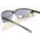 BLACK LENS PROTECTIVE GLASSES WITH ADJUSTABLE TEMPLATES