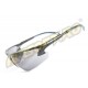 BLACK LENS PROTECTIVE GLASSES WITH ADJUSTABLE TEMPLATES