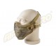 Metal mesh mask - TAN