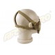 Metal mesh mask - TAN