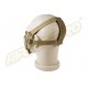 Metal mesh mask - TAN