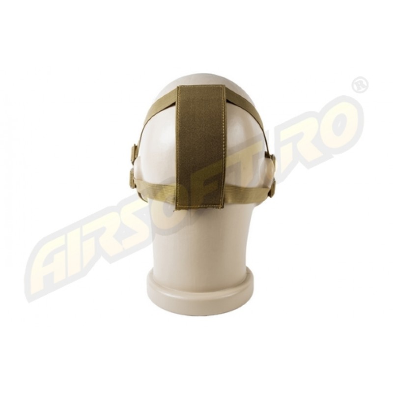 Metal mesh mask - TAN