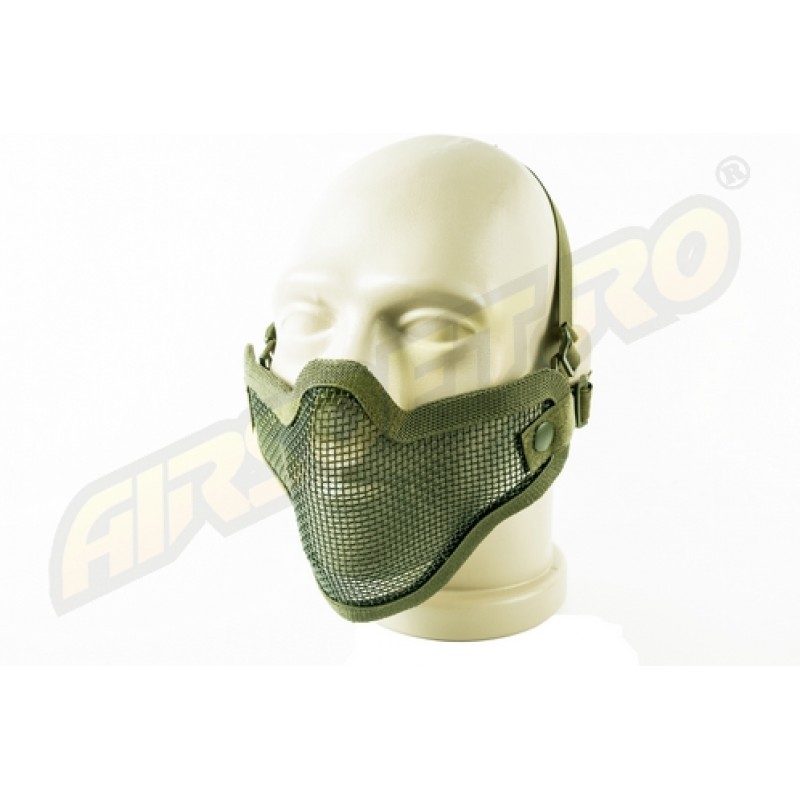 Metal mesh mask, OD Green