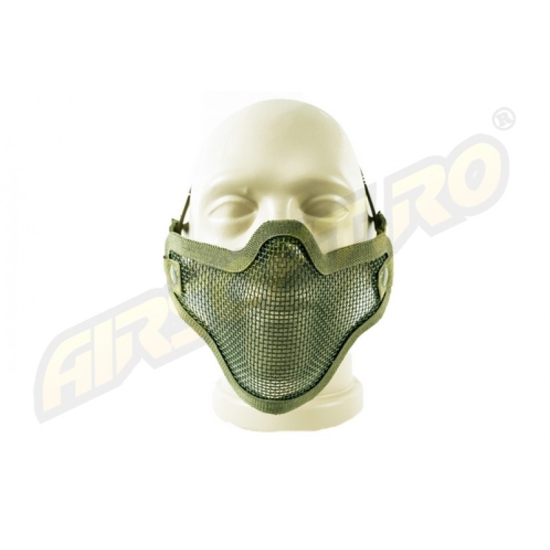 Metal mesh mask, OD Green