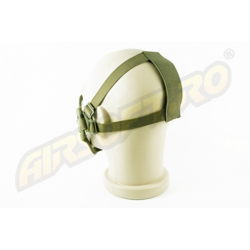 Metal mesh mask, OD Green