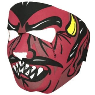 NEOPRENE FULL FACE MASK - DEVIL