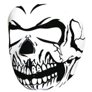 NEOPRENE FULL FACE MASK - SKULL