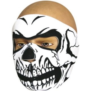 NEOPRENE FULL FACE MASK - SKULL NEOPRENE FULL FACE MASK - SKULL