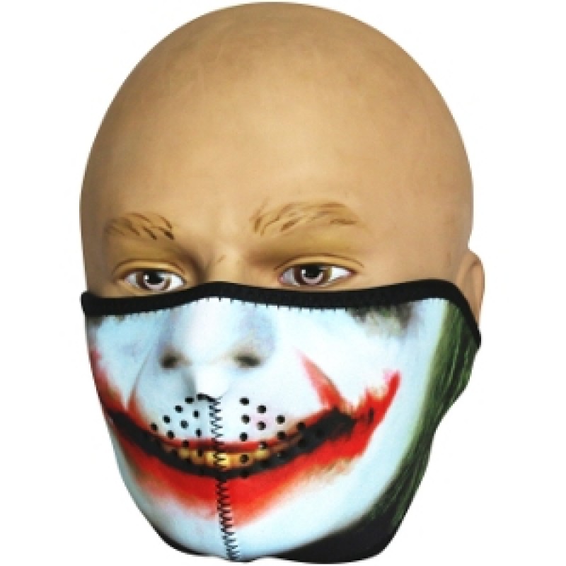 NEOPRENE HALF FACE MASK - JOKER