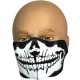 NEOPRENE HALF FACE MASK - SKULL