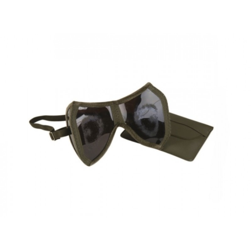 GERMAN FOLDABLE GOGGLES WITH CASE USED